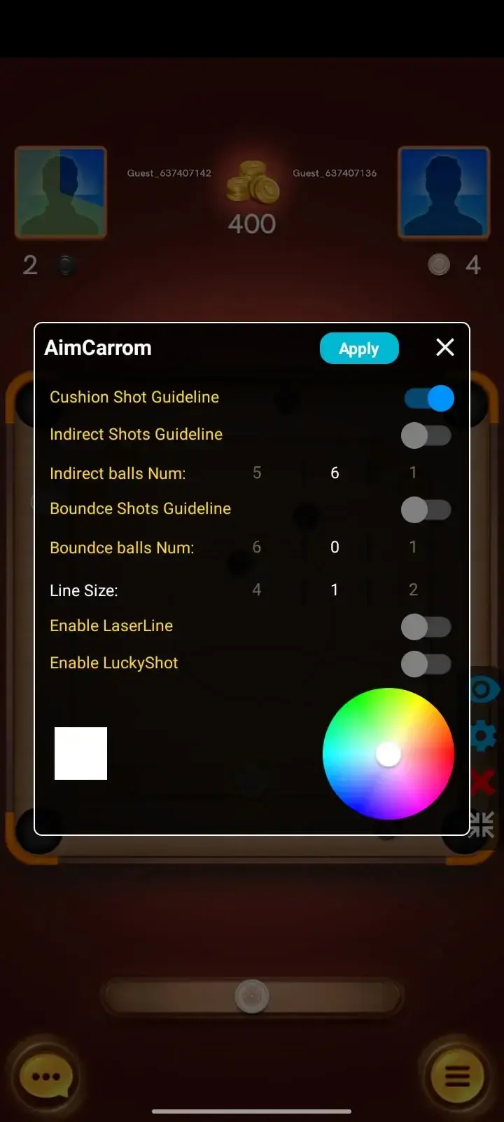 carrom pool mod apk